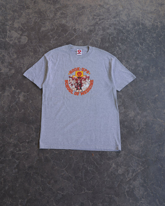 90s Hook Ups Medicine University Tee - L