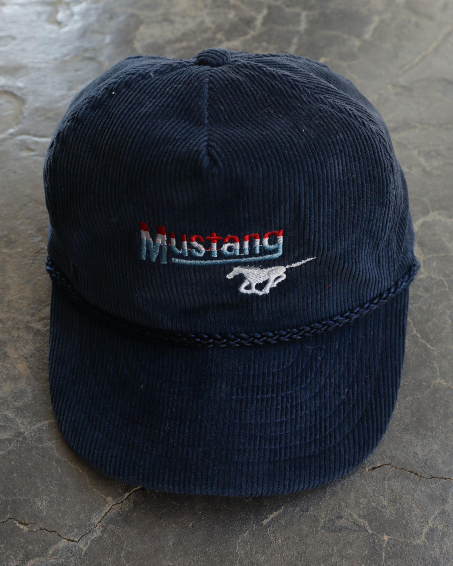 90s Mustang Corduroy Hat - OS