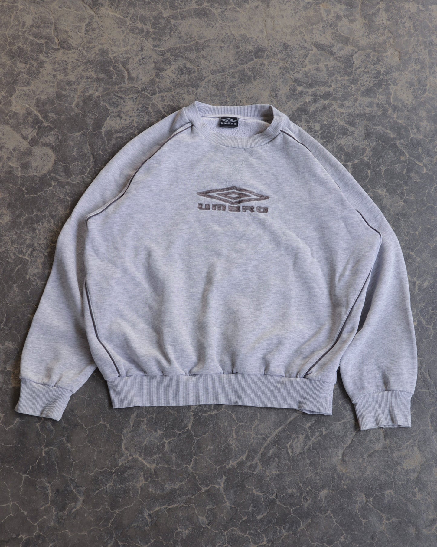 90s UMBRO Gray Crewneck Sweatshirt - XL