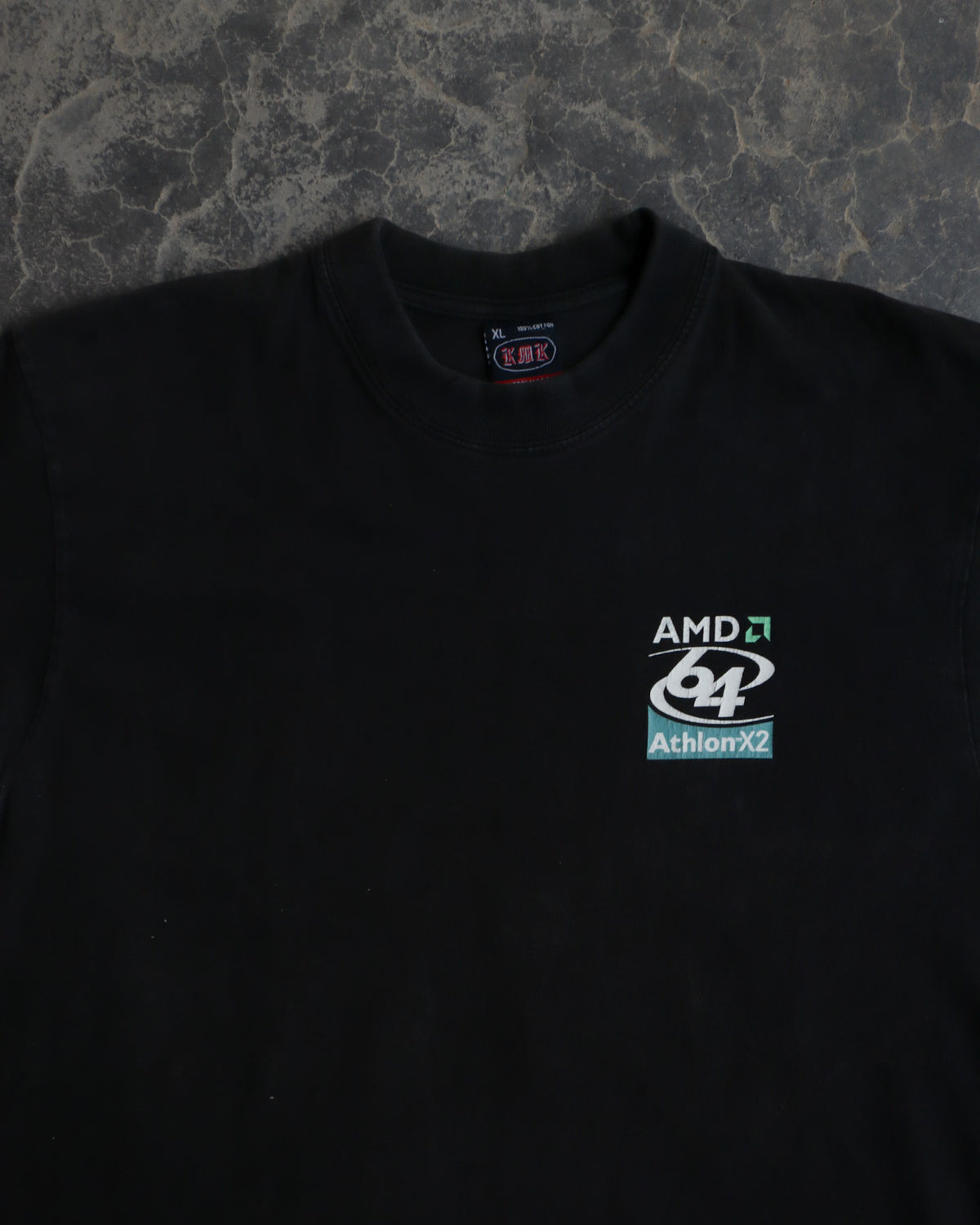 00s AMD64 Computer Video Game Promo Tee - L